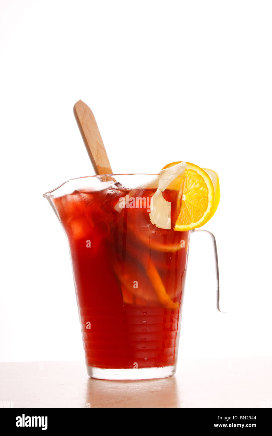 kalten Fruchtdrinks Stockfoto