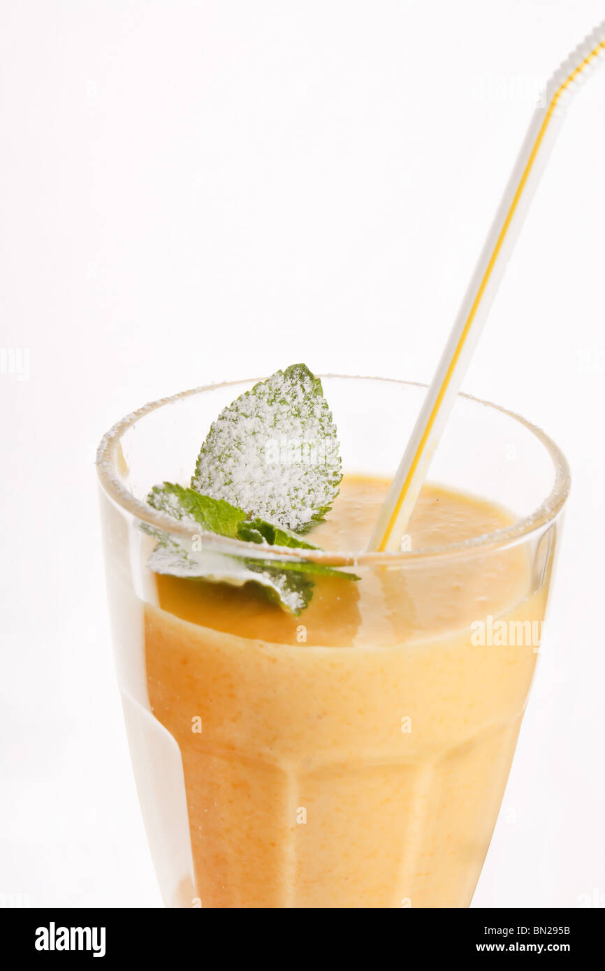 Mango-smoothie Stockfoto