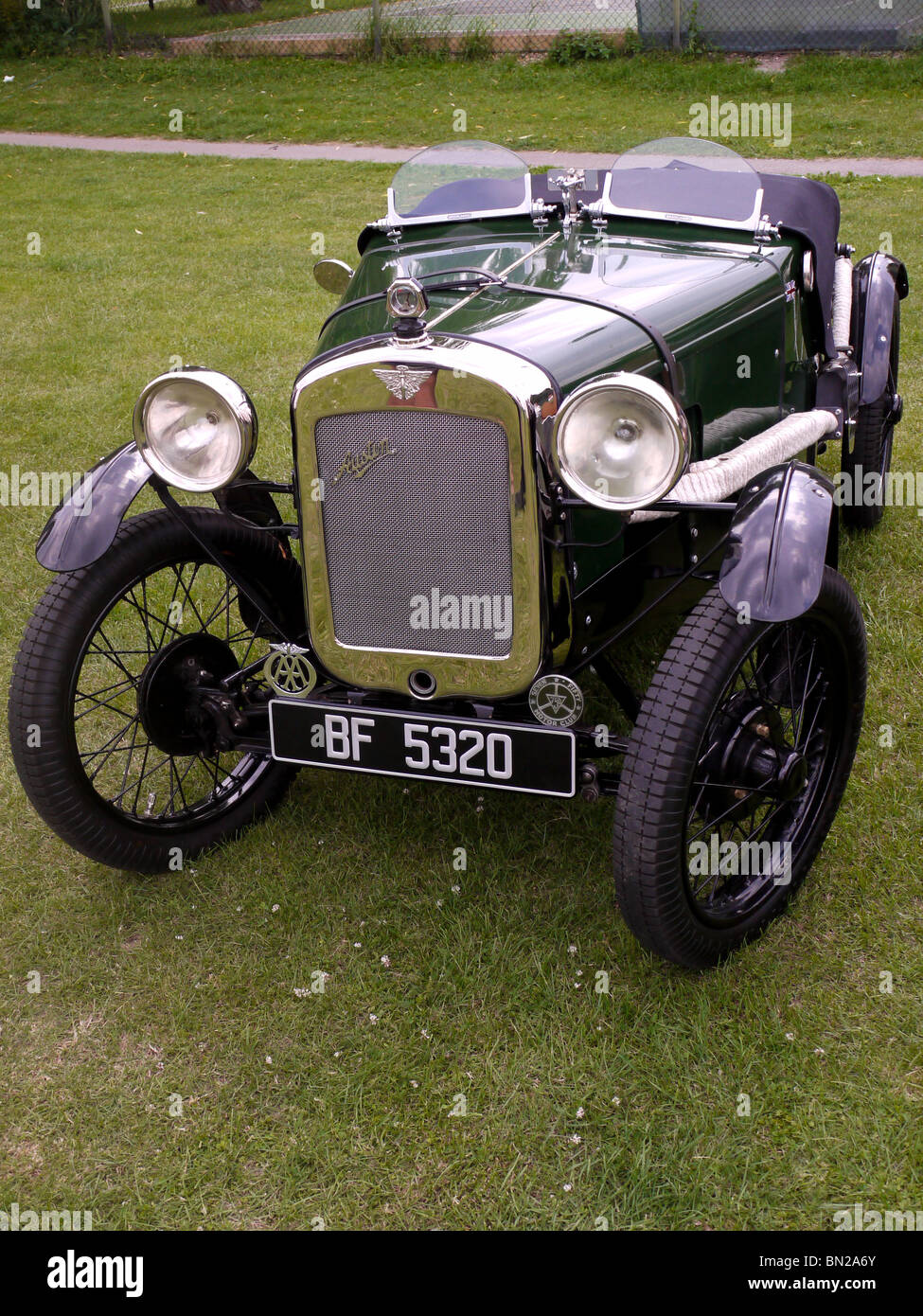 1931 Austin sieben Sports Tourer, zwei Sitzer, dunkel grün, open top Stockfoto