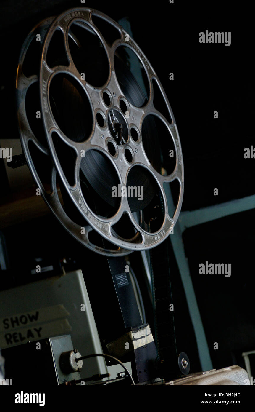Kinofilm Projektor Stockfoto