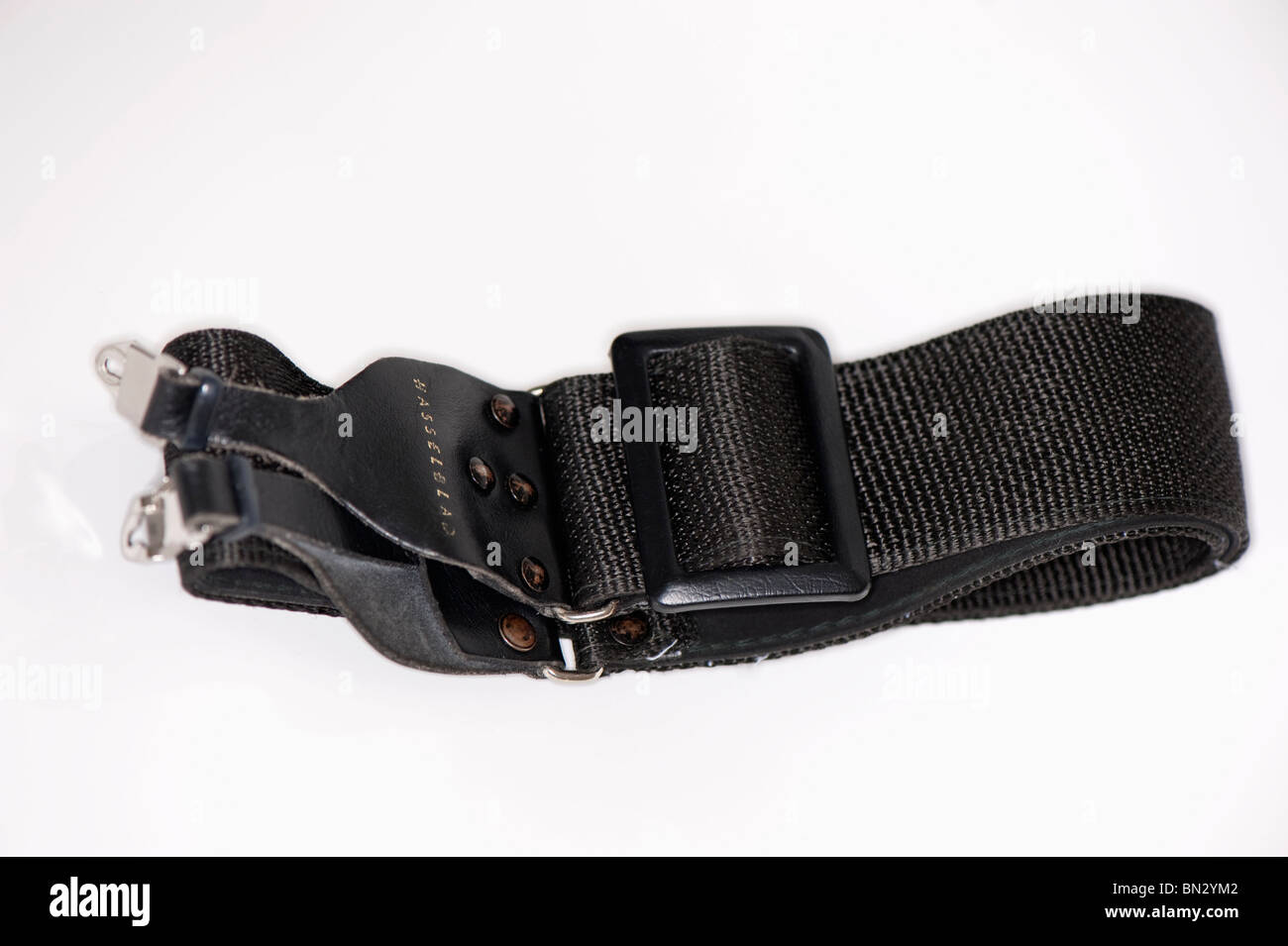 Studioaufnahme von einem Hasselblad-Kamera-Gurt Stockfoto