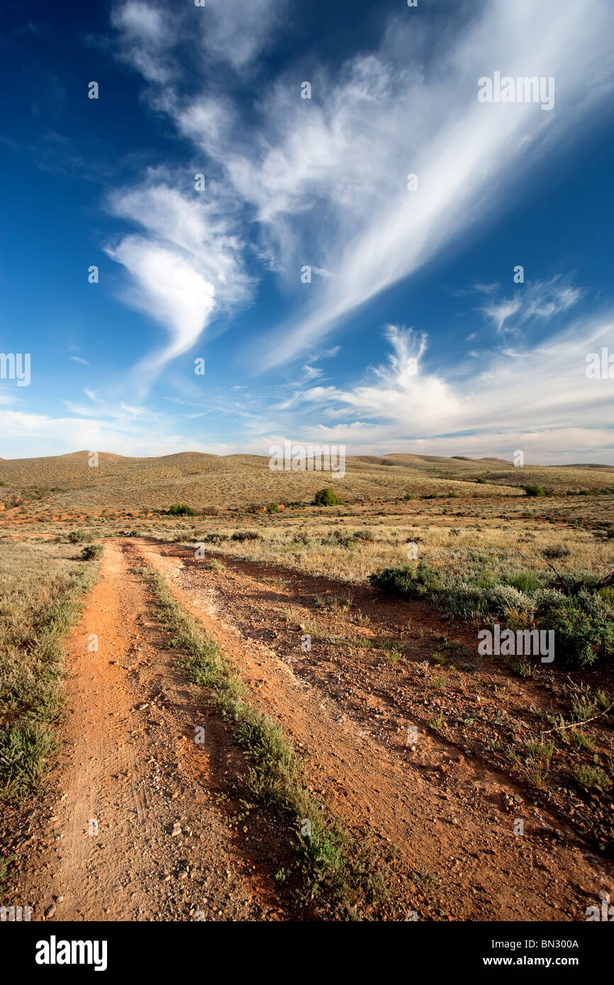 Barriere reicht Silverton New South Wales Australien Stockfoto