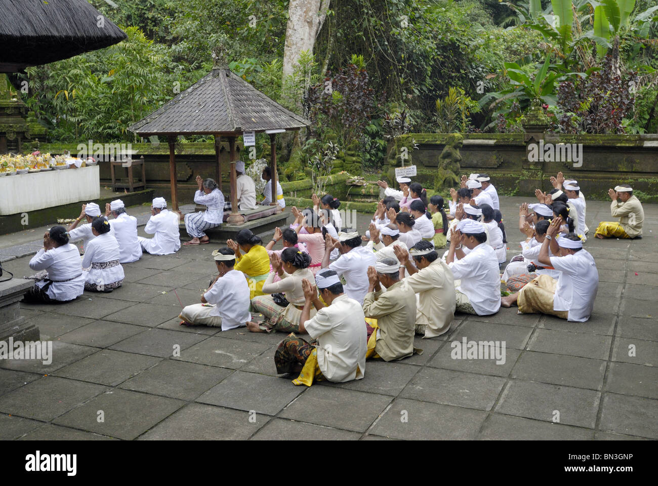 Pura Luhur Batukau, Bali, Indonesien, Asien Stockfoto