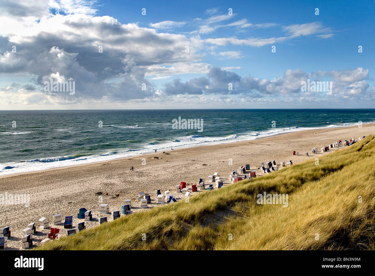 Strandtreppe In Wenningstedt Durch Die Rutsche Bis An Den Sylter