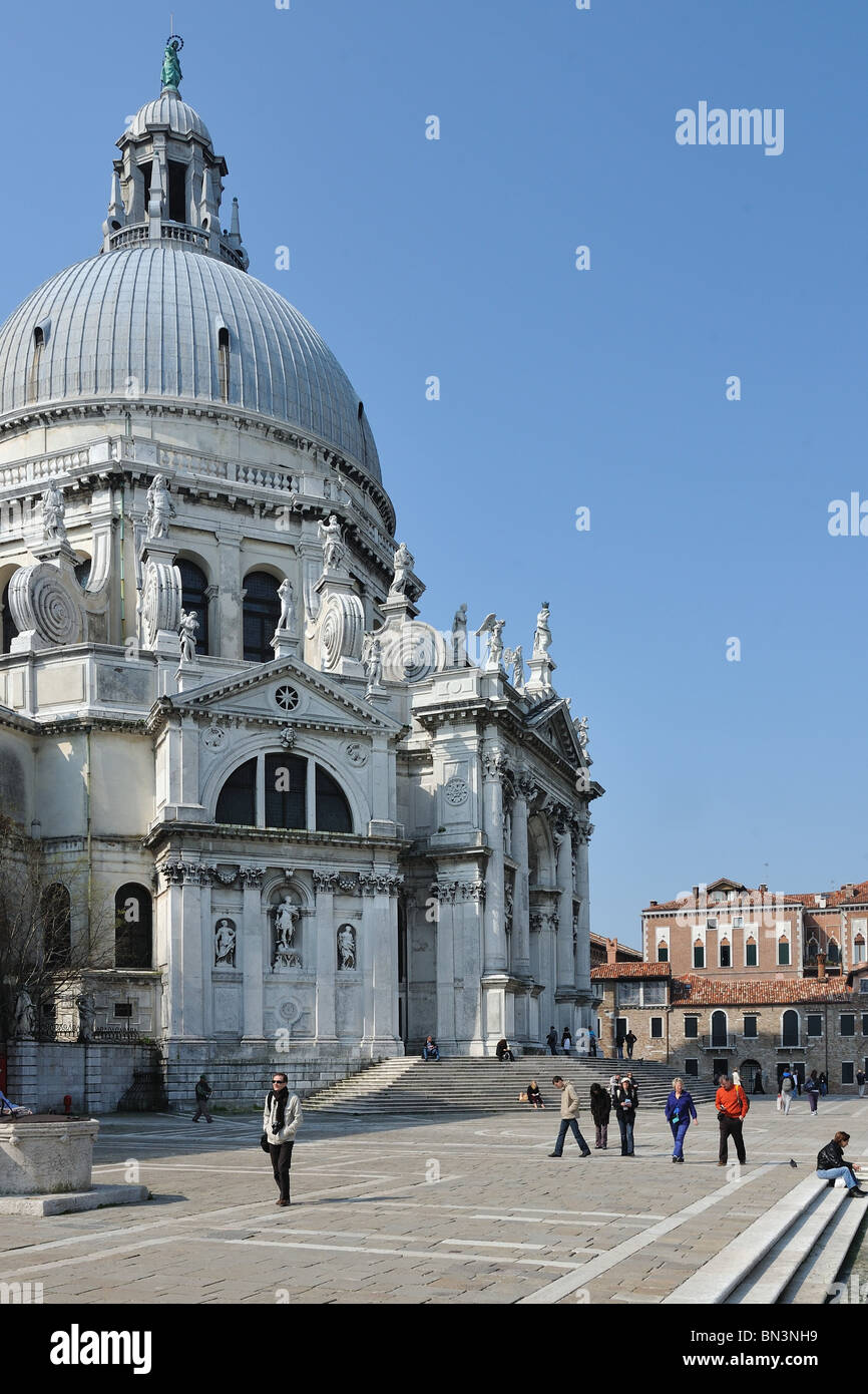 Santa Maria della Salute, Venedig, Italien, Europa Stockfoto