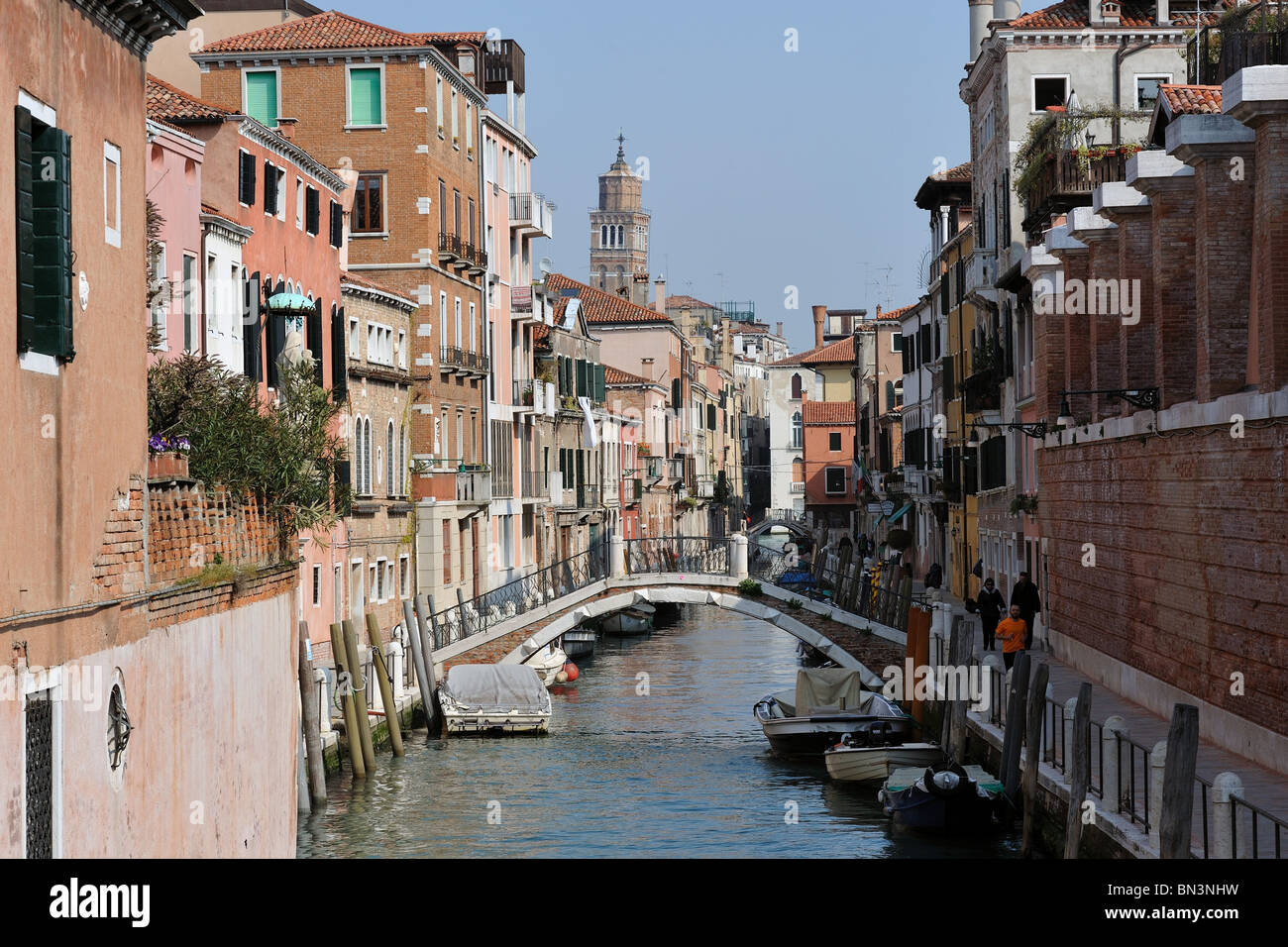 Gasse, Venedig, Italien, Europa Stockfoto