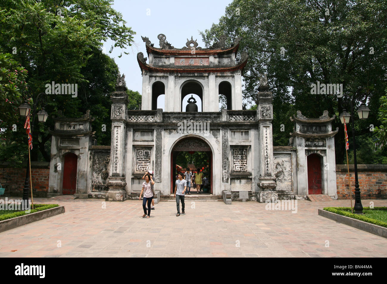 Temple of Literature, Hanoi, Vietnam Stockfoto