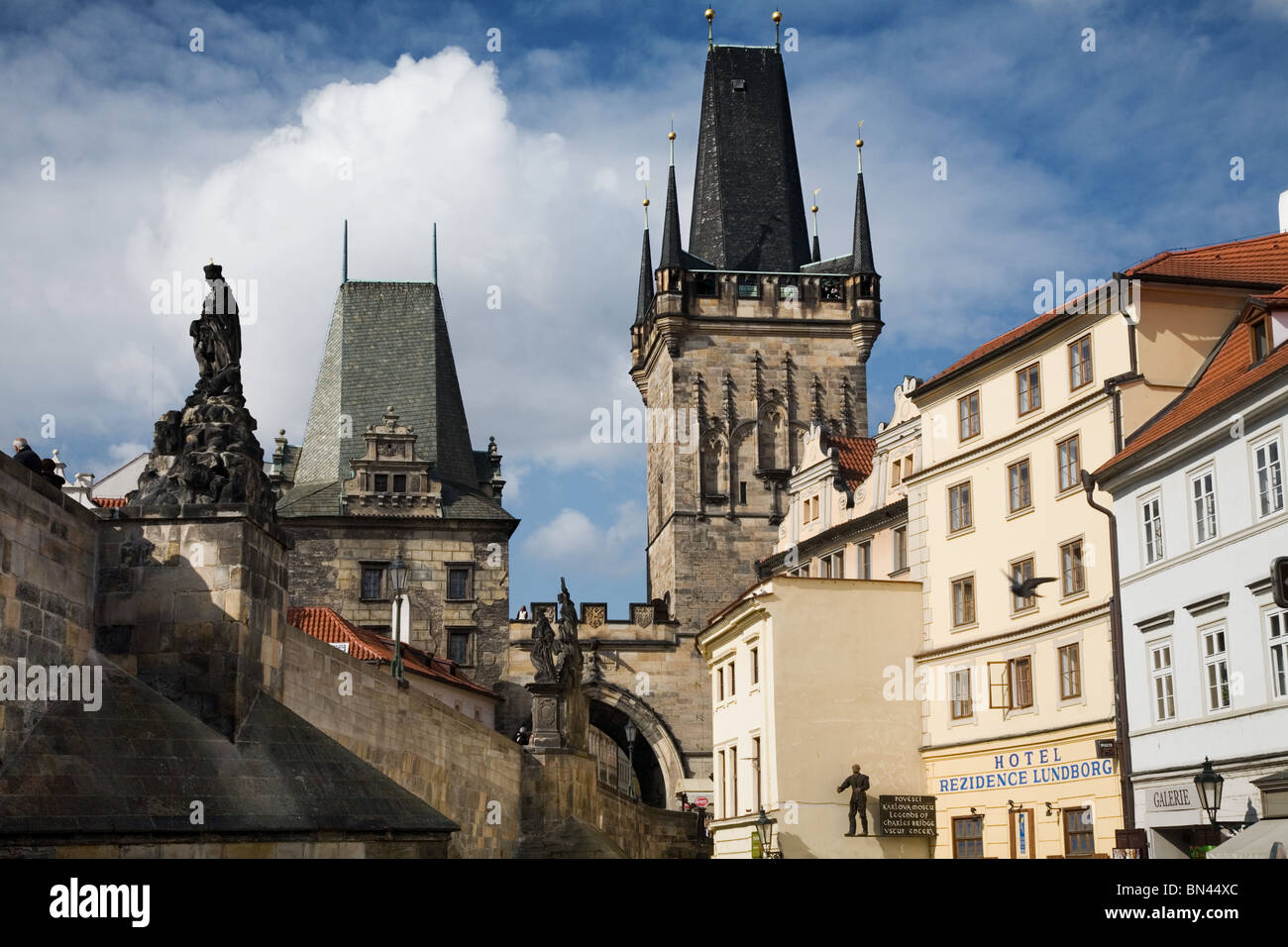 Stadt Stadtbild, Prag Stockfoto