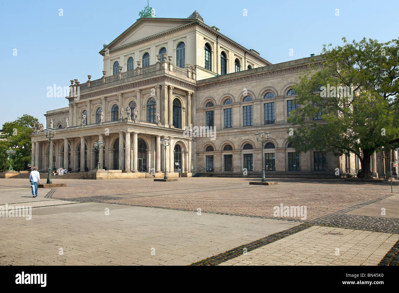 Opernhaus, Hannover, Niedersachsen, Deutschland Stockfoto