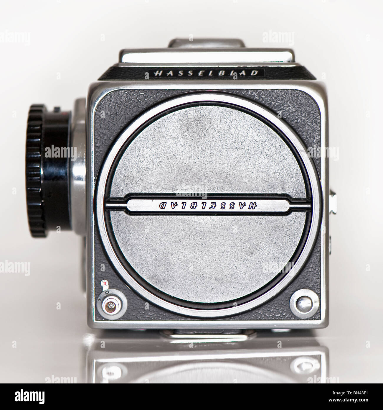 Studioaufnahme einer Hasselblad 500C/M Kamera Stockfoto