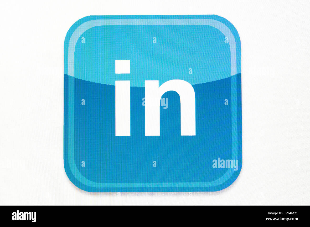LinkedIn-Logo Stockfoto