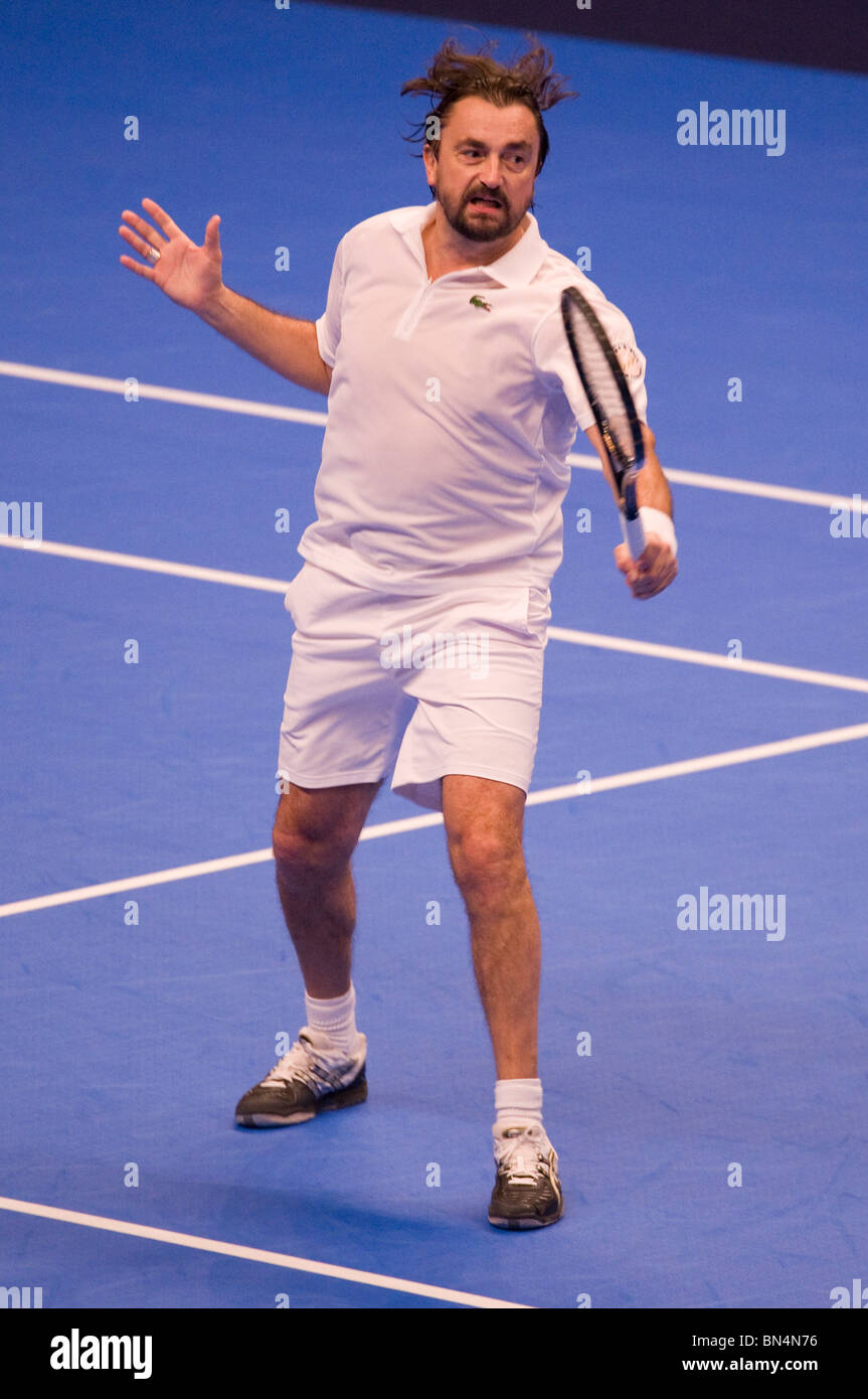 LONDON, ENGLAND. Dezember 2009 spielte die Aegon Masters Tennis-Turnier in der Royal Albert Hall London. Stockfoto