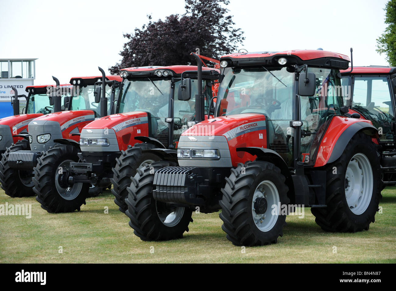 McCormick Traktoren auf Shropshire County Show Stockfoto