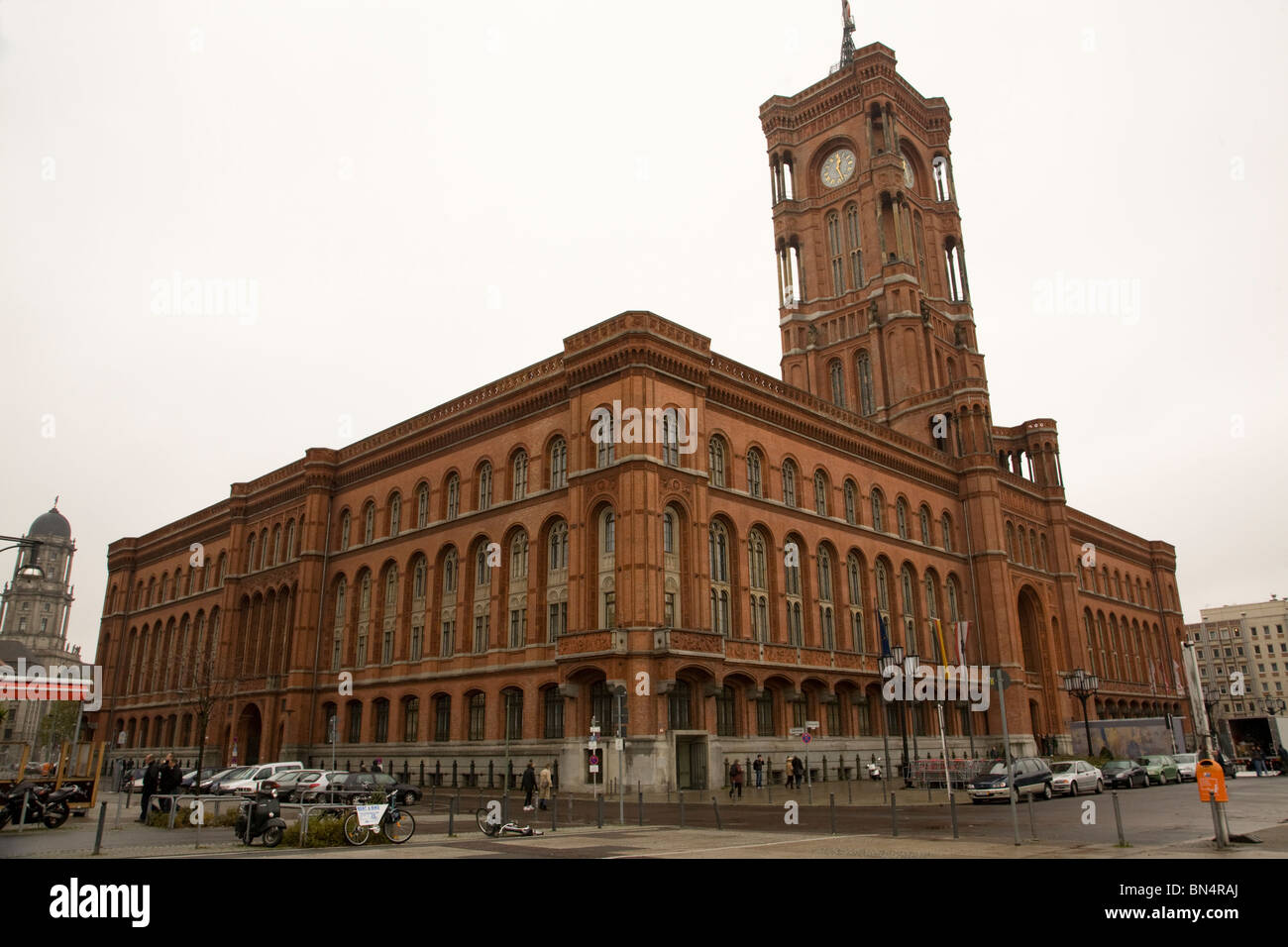 Das Rathaus, östlich vom Zentrum, Berlin, Deutschland Stockfoto