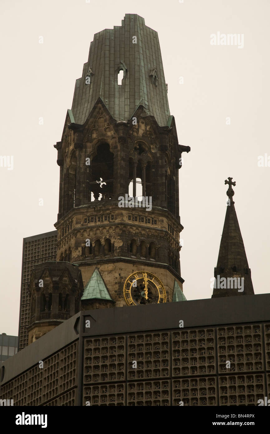 Kaiser Wilhelm Gedachtnis Kirche in Berlin, Deutschland. Stockfoto