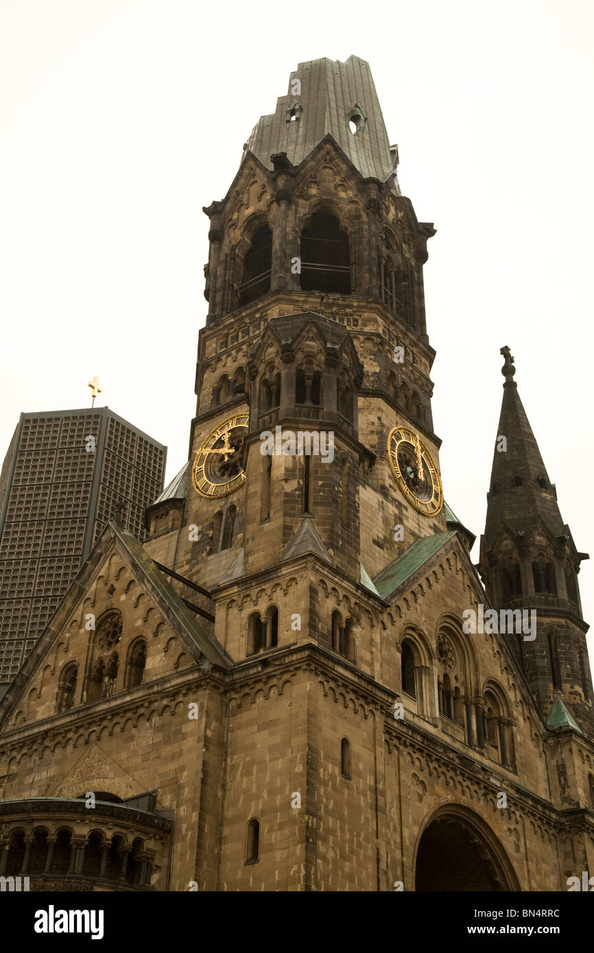 Kaiser Wilhelm Gedachtnis Kirche in Berlin, Deutschland. Stockfoto