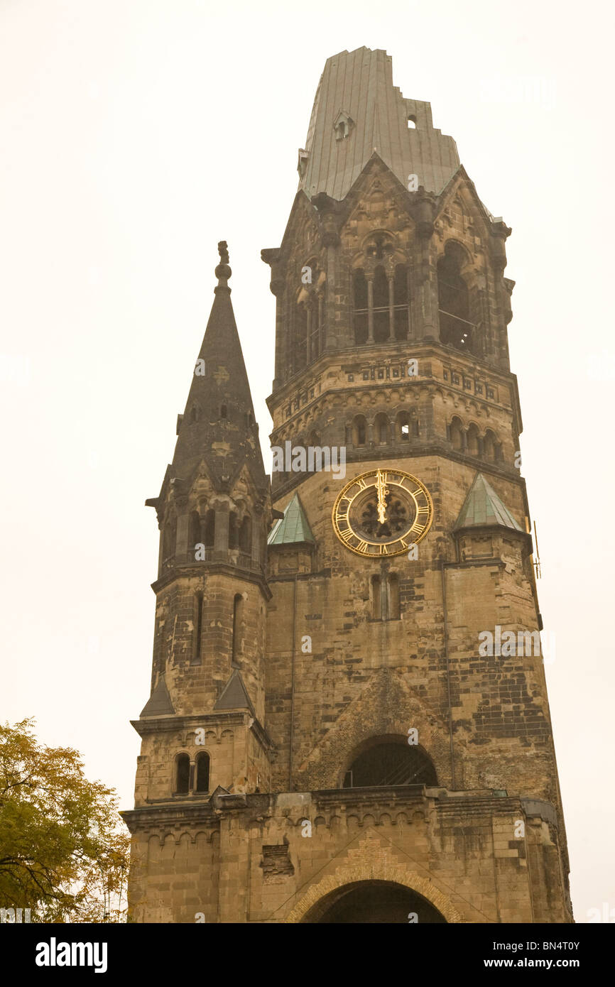 Kaiser Wilhelm Gedachtnis Kirche in Berlin, Deutschland. Stockfoto