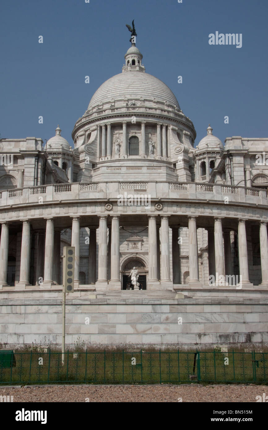 Victoria Memorial Hall in Kolkata (Kalkutta), West Bengal, Indien. Stockfoto