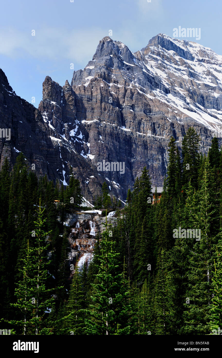 Berge der kanadischen Rockies. Banff Nationalpark, Alberta, Kanada. Stockfoto