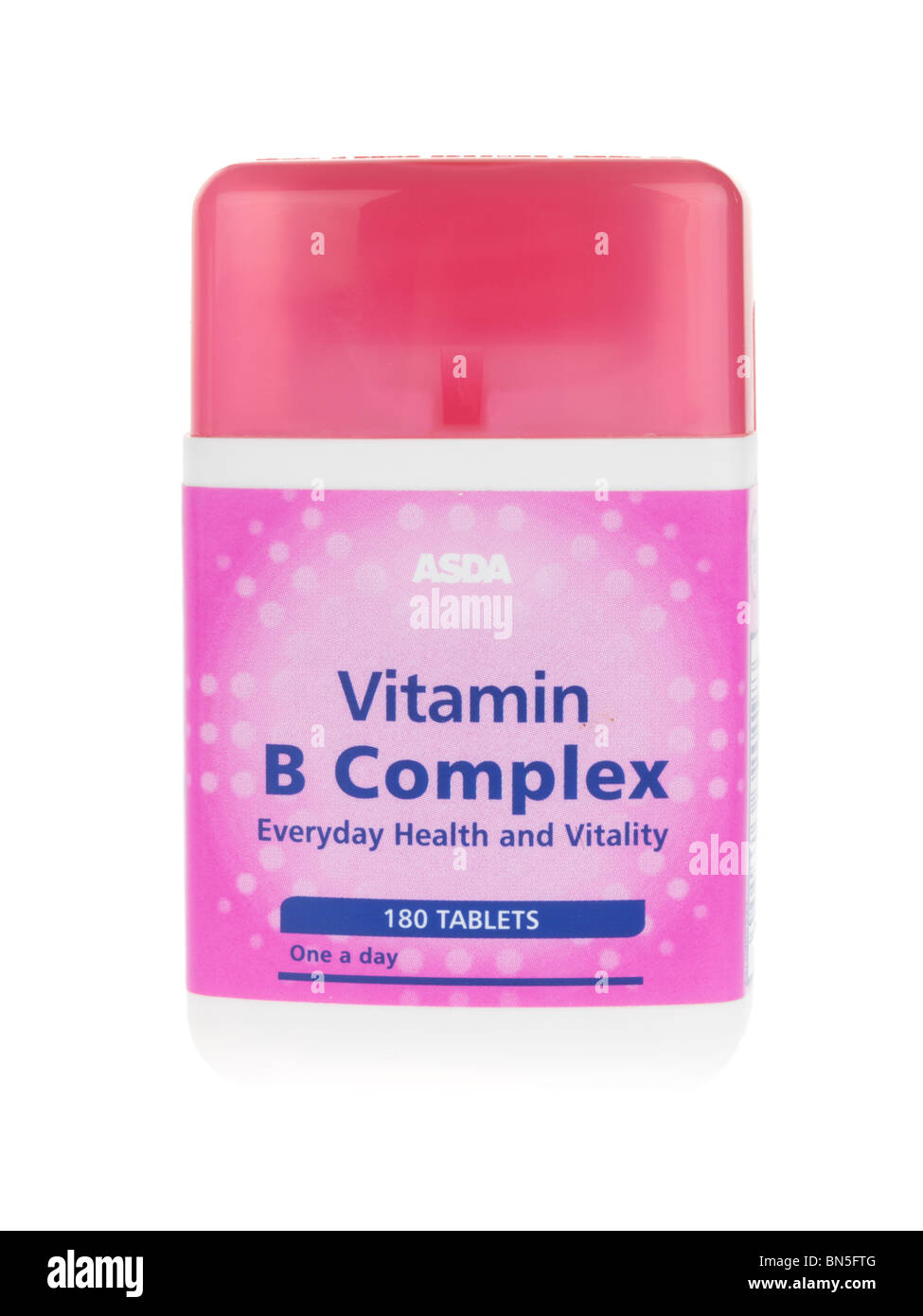 Vitamin B-Komplex Stockfoto