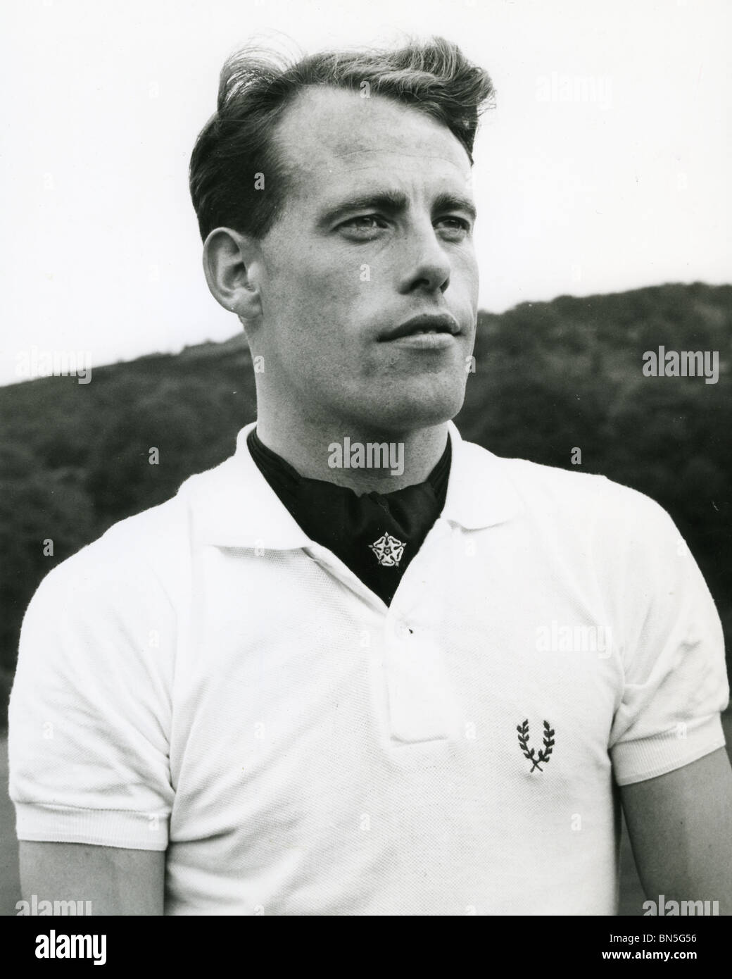 DEREK IBBOTSON (1932-2017) englische Sportler im Jahr 1957 das Jahr, das er einen neuen Weltrekord für Meile gesetzt Stockfoto