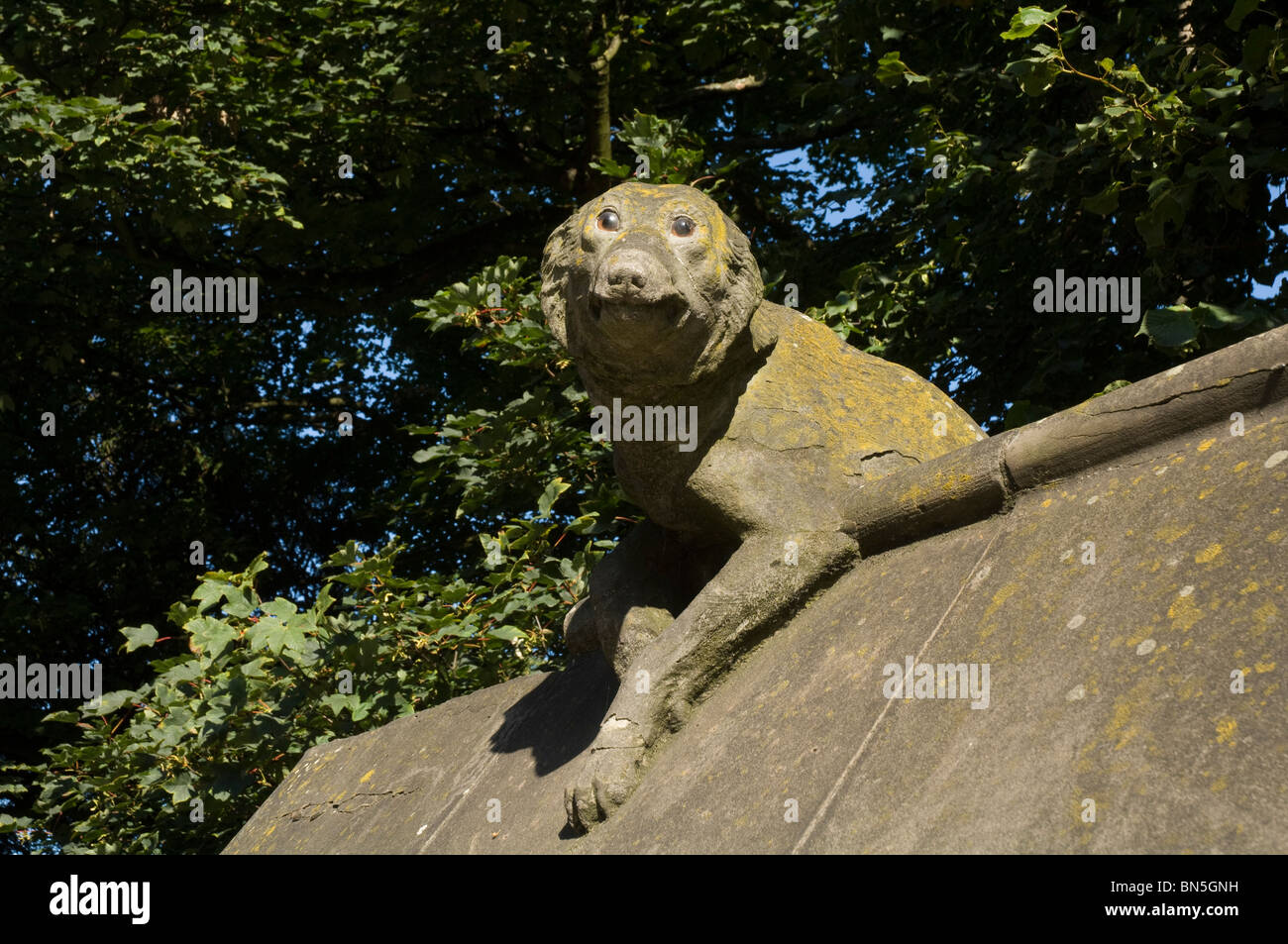 Tier Wand, Schloss von Cardiff, Cardiff, Wales, UK, Europa Stockfoto