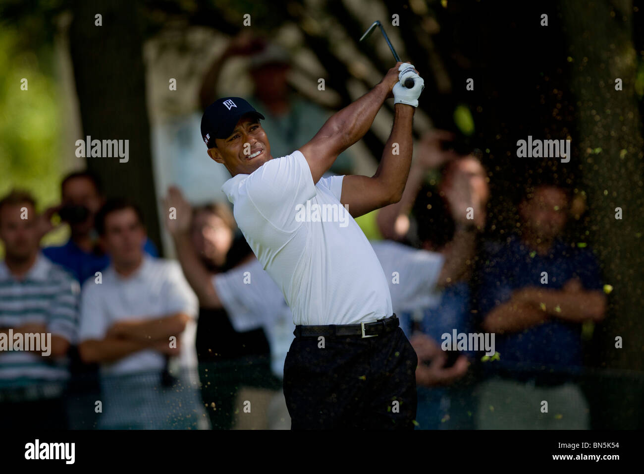Tiger Woods auf der 2010-AT&T-nationaler Wettbewerb Stockfoto