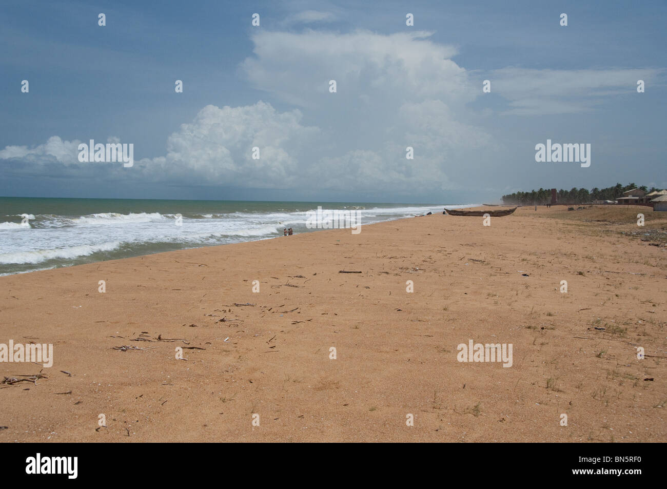 Afrika, Benin, Ouidah. Route der Sklaven (aka Route des Esclaves). Slave-Küste, berühmt-berüchtigten Strand Gateway-Port zur Sklaverei. Stockfoto