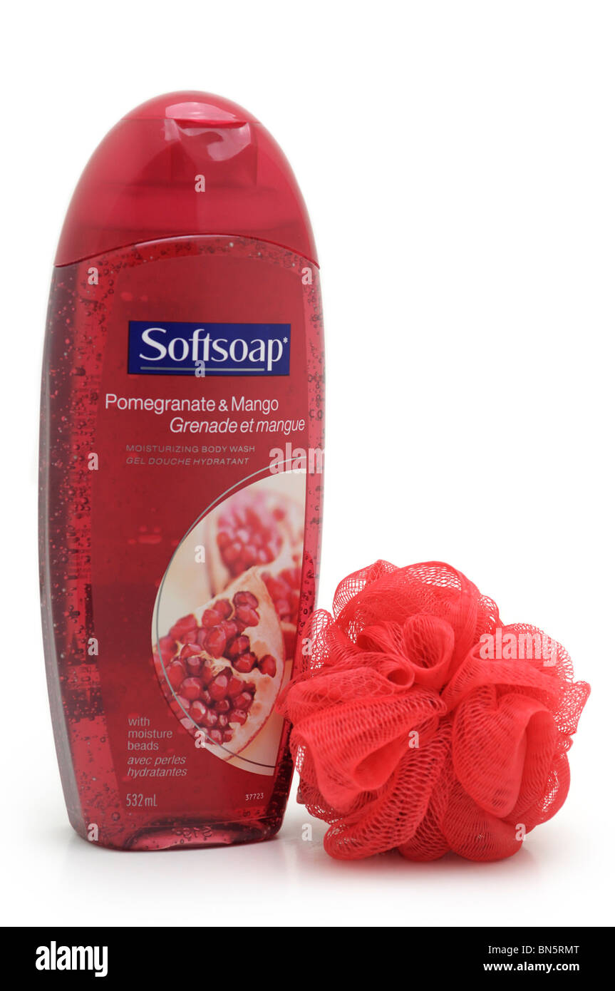 Flüssige Seife Body Wash. Stockfoto