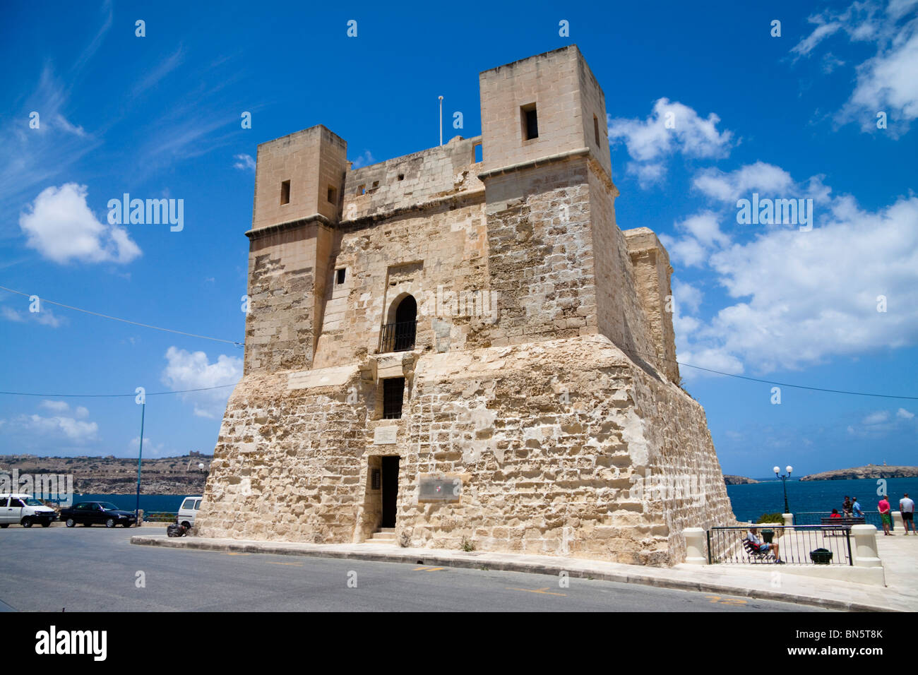 Wignacourt Tower, St. Pauls Bay, Malta Stockfoto