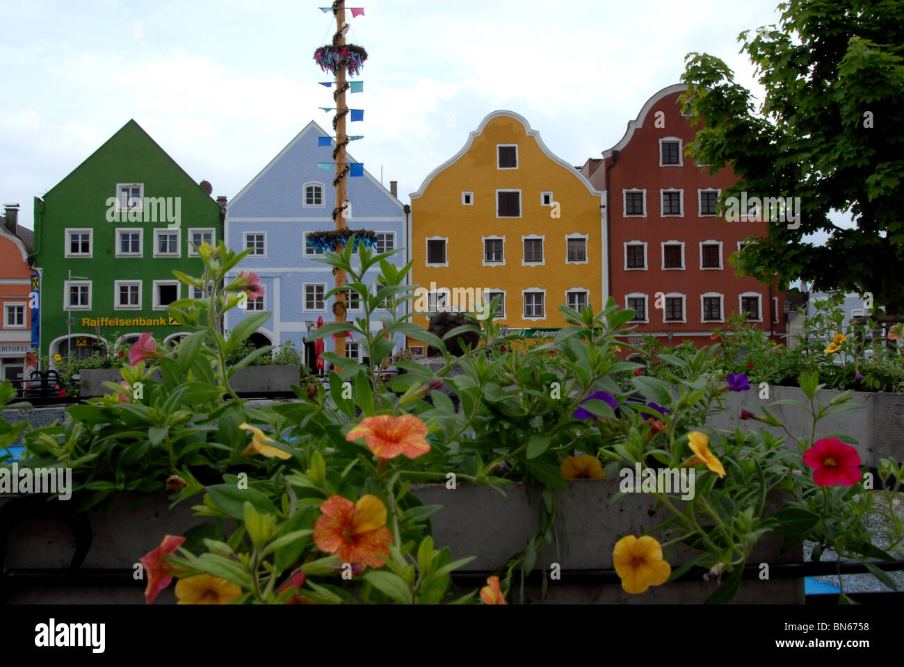 Oberndorf am Inn, Oberösterreich Stockfoto