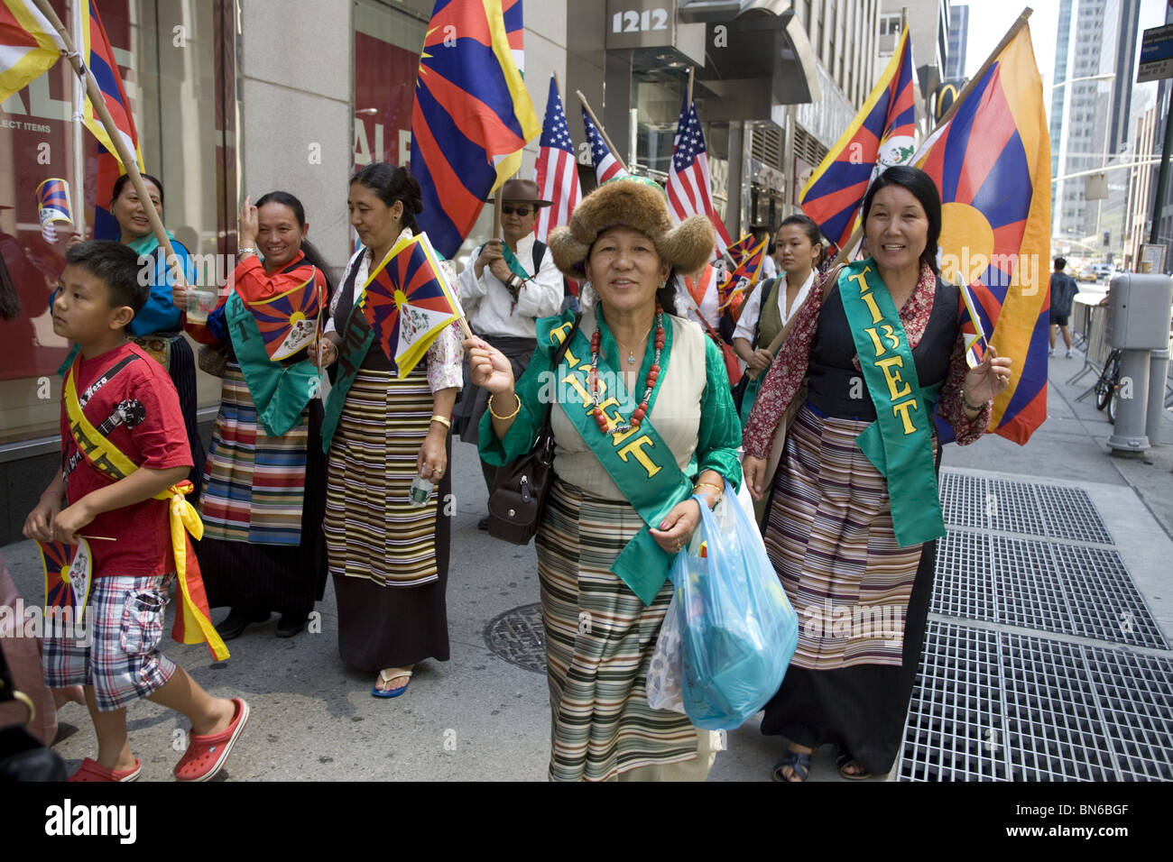 Internationalen Einwanderer Parade, NYC: Stockfoto
