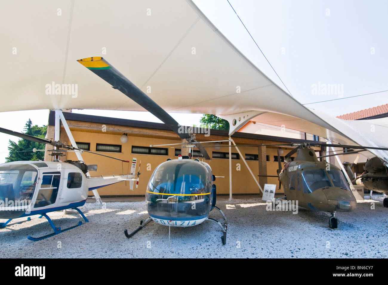 Agusta Museum, Cascina Costa di Samarate, Provinz Varese Stockfoto