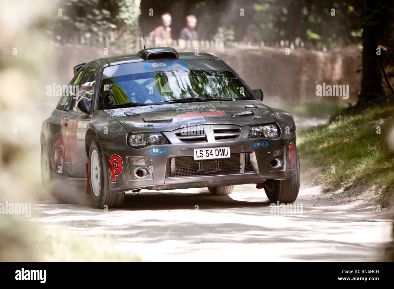 MG-S2000 auf der Rallye-Bühne beim Goodwood Festival of Speed 2010 Stockfoto