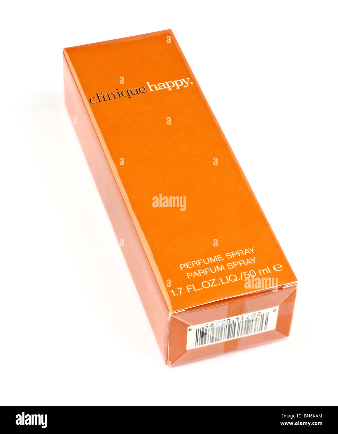 1,7 Flüssigunzen Clinique happy Box Parfüm spray Stockfoto