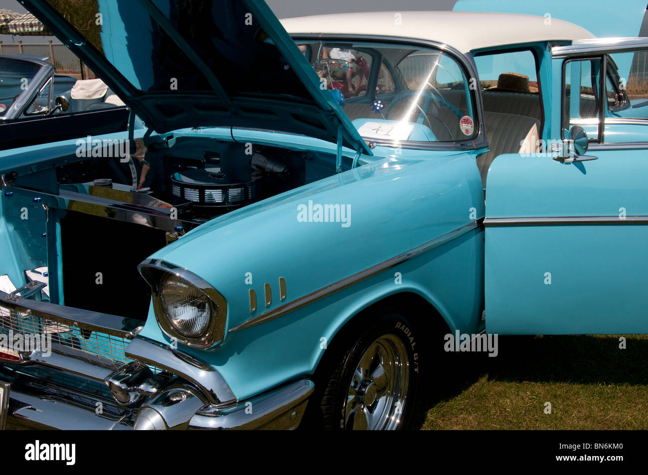 1957 Chevrolet Bel Air hardtop Stockfoto