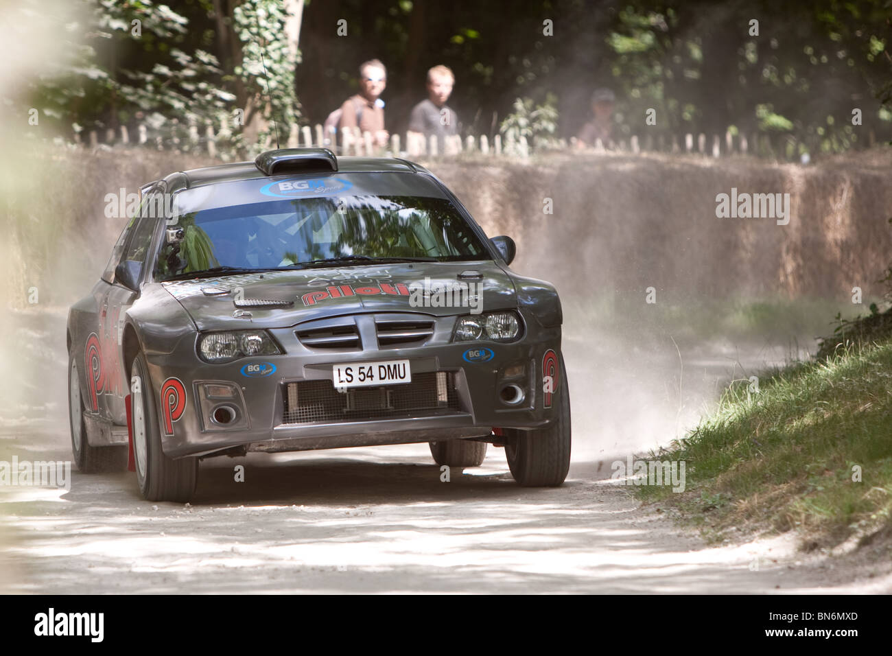 MG-S2000 auf der Rallye-Bühne beim Goodwood Festival of Speed 2010 Stockfoto