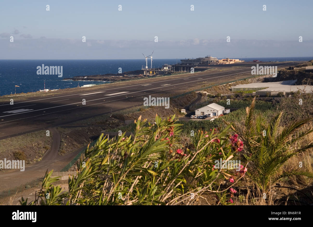 Spanien-Kanarische Inseln La Palma Flughafen Stockfotografie - Alamy