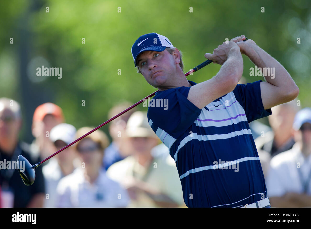 Lucas Glover auf 2010 AT&T nationaler Wettbewerb Stockfoto
