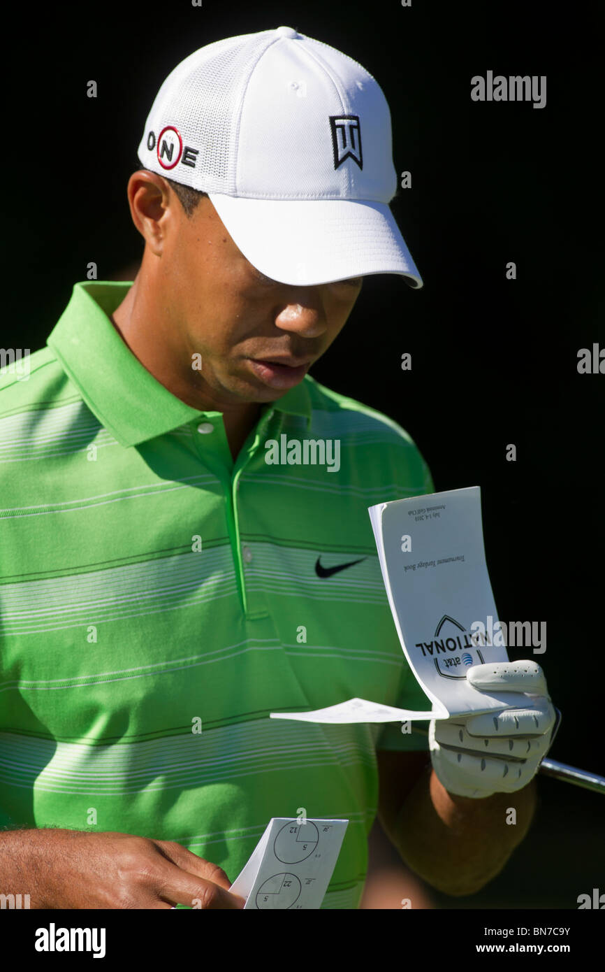 2010 AT&T National Stockfoto