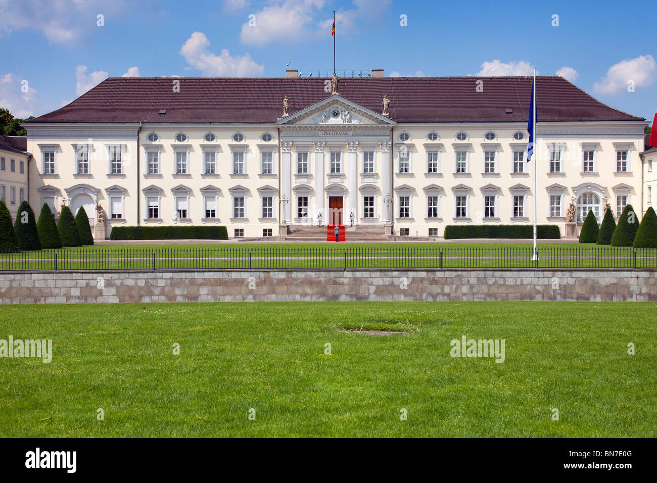 Schloss Bellevue, Berlin, Deutschland Stockfoto