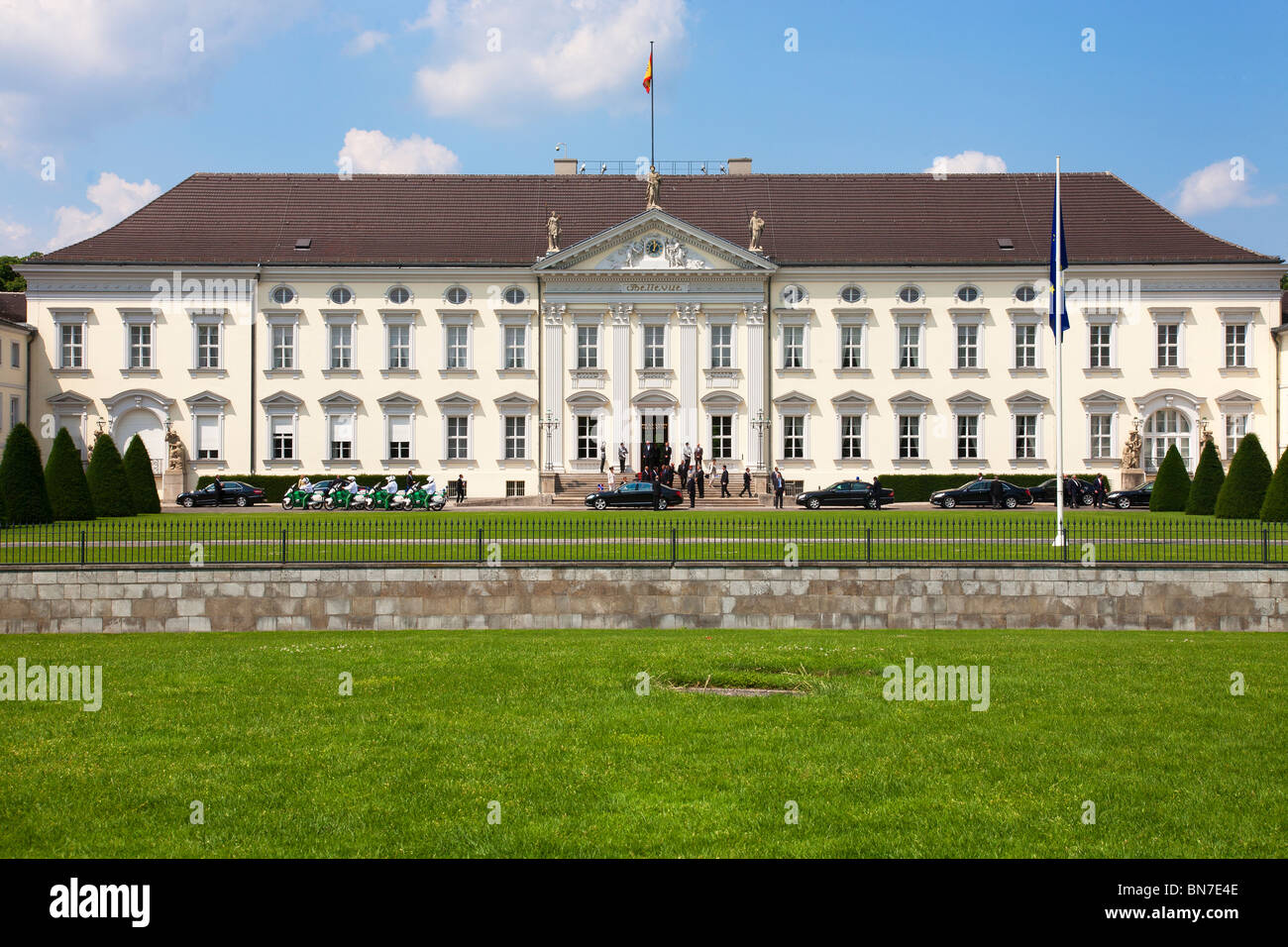 Schloss Bellevue, Berlin, Deutschland Stockfoto