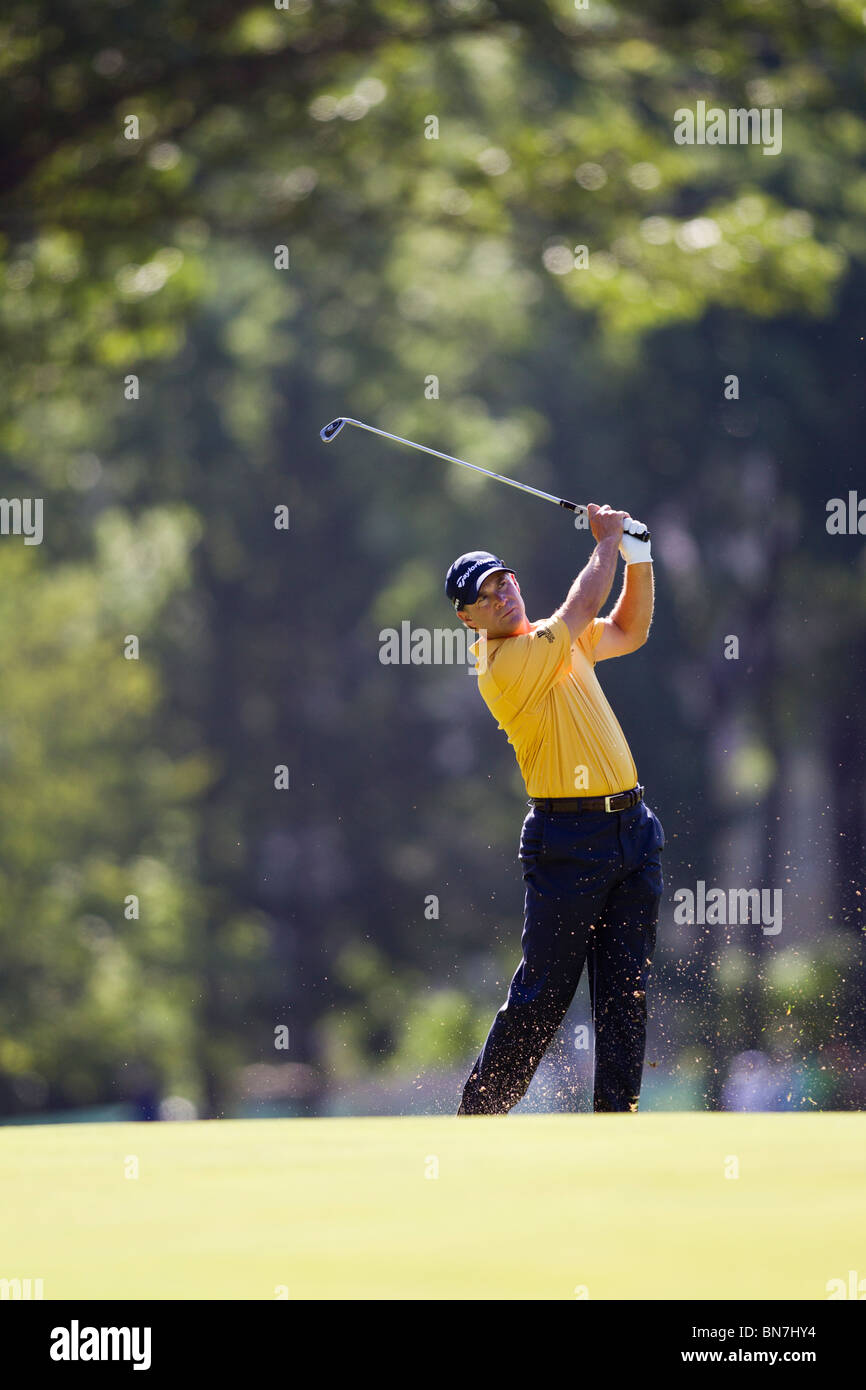 Scott McCarron auf 2010 AT&T nationaler Wettbewerb Stockfoto