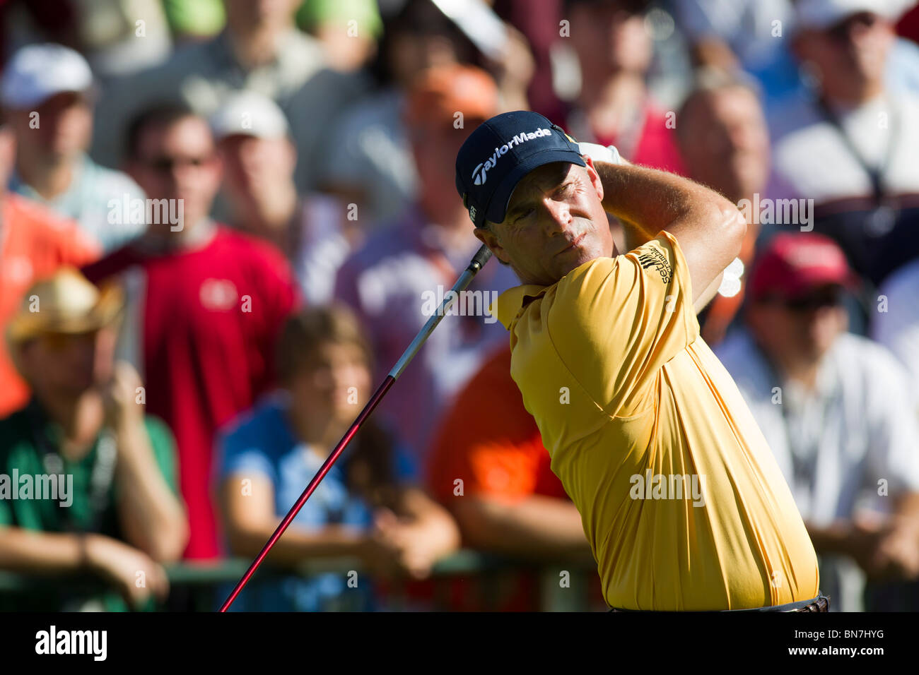 Scott McCarron auf 2010 AT&T nationaler Wettbewerb Stockfoto