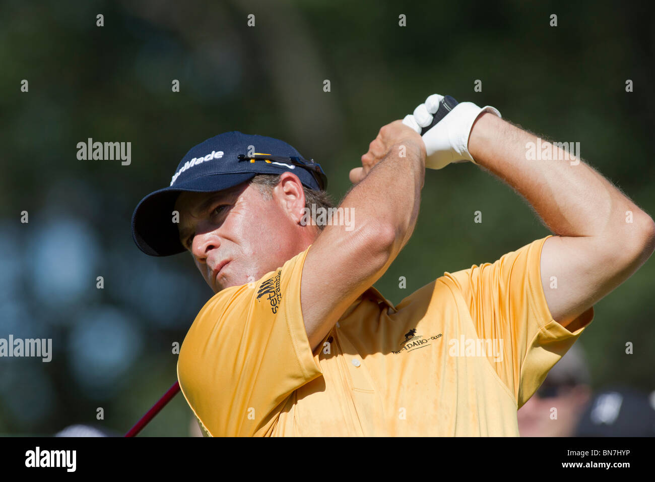 Scott McCarron auf 2010 AT&T nationaler Wettbewerb Stockfoto