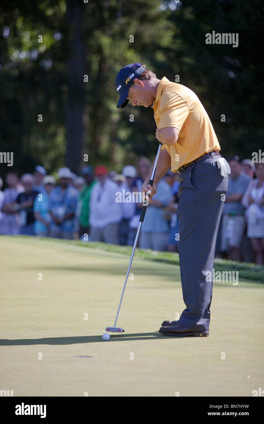 Scott McCarron auf 2010 AT&T nationaler Wettbewerb Stockfoto