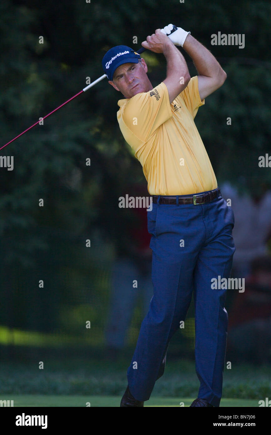 Scott McCarron auf 2010 AT&T nationaler Wettbewerb Stockfoto