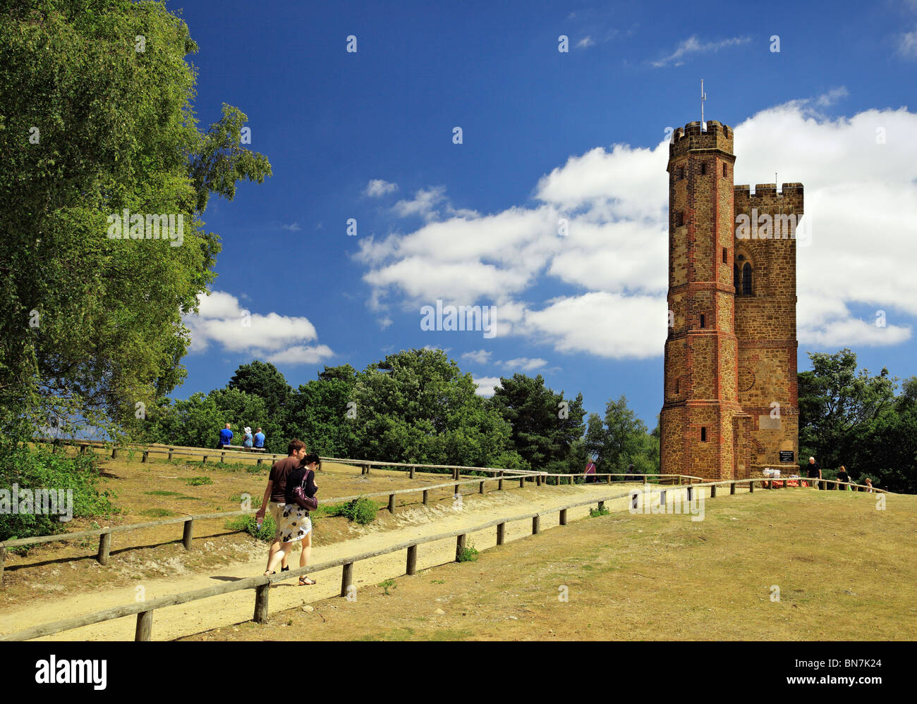 Leith Hill Tower. Stockfoto