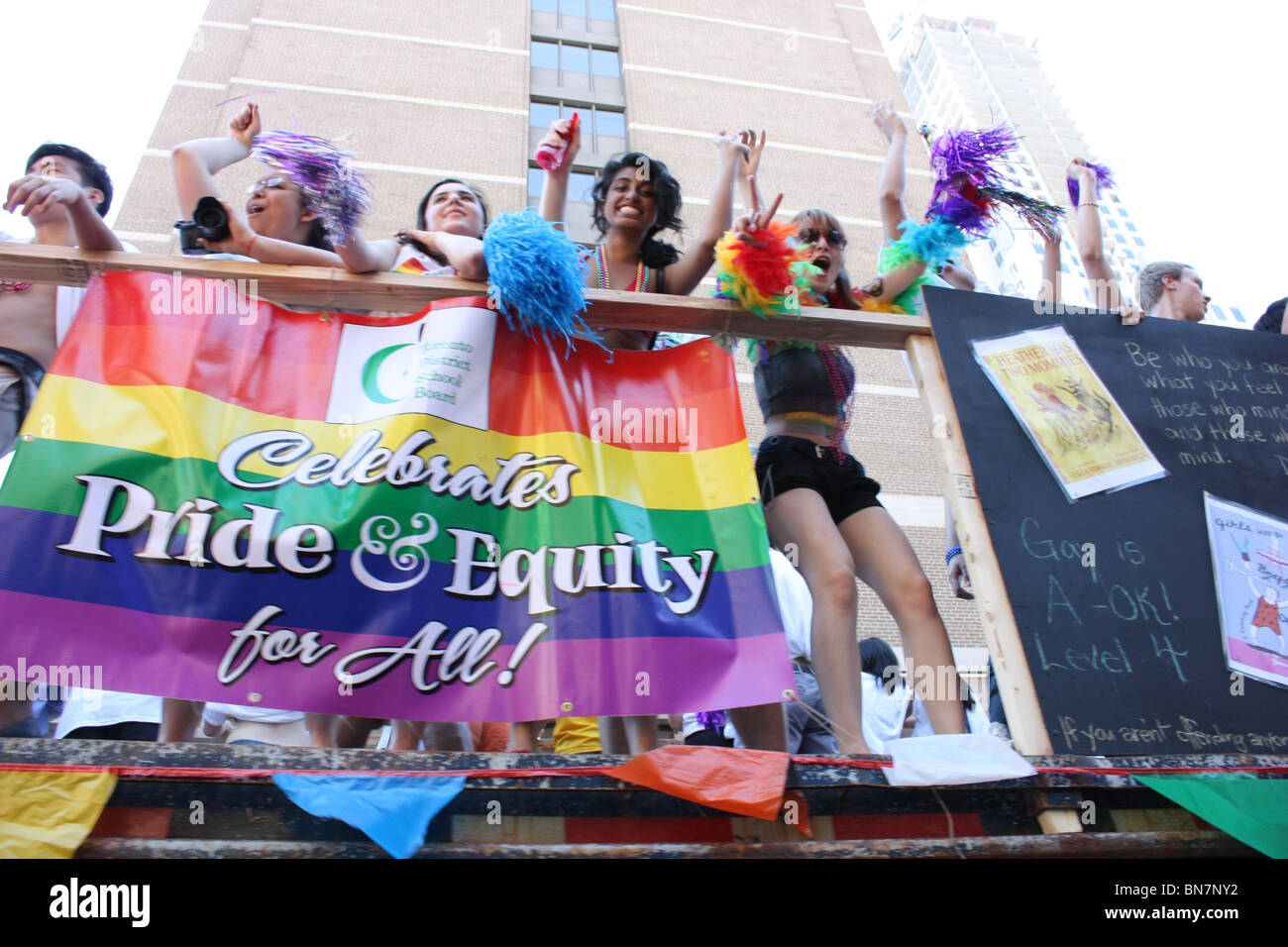 Toronto-Pride-Parade Stockfoto