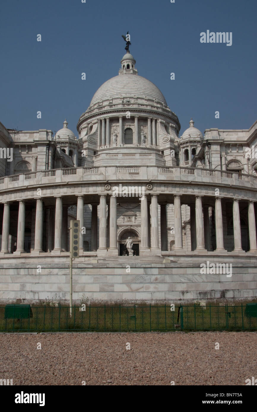 Victoria Memorial Hall in Kolkata (Kalkutta), West Bengal, Indien. Stockfoto
